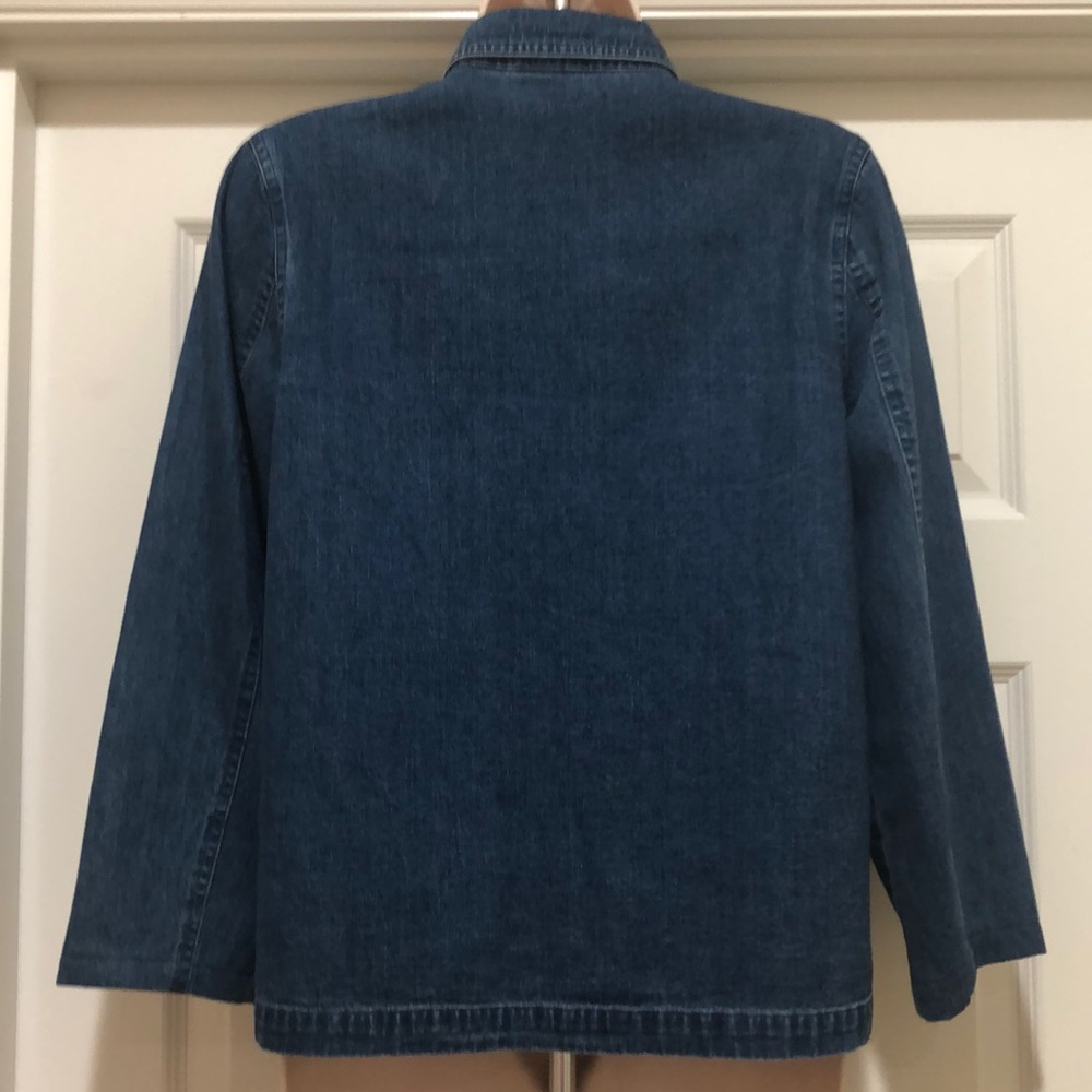Like New Coldwater Creek Embroidered Shirt Size M - Picture 4 of 6